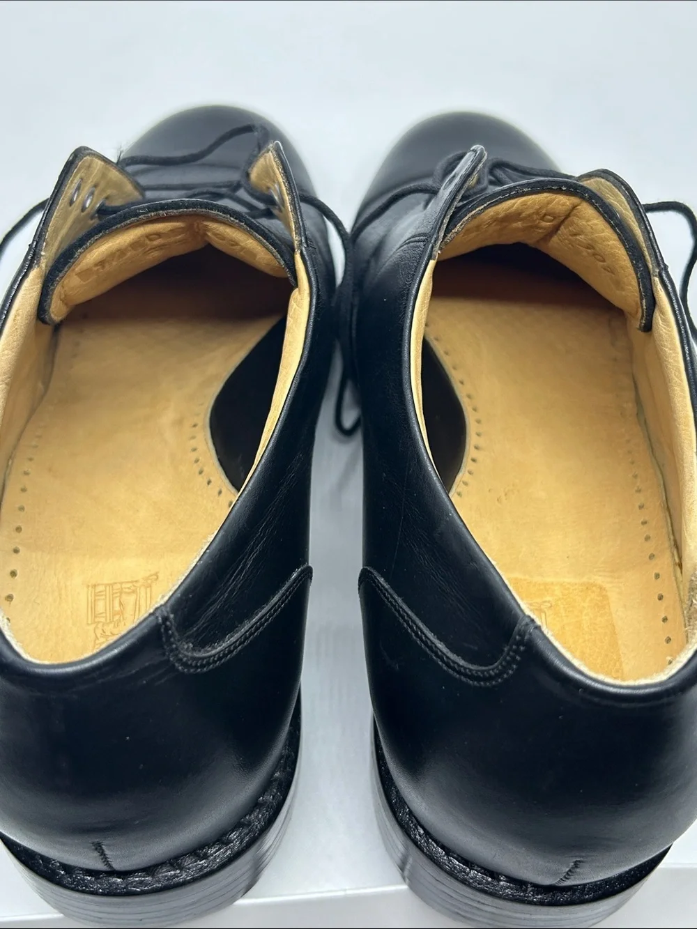 Tauer & Johnson Mens 9 D Americana EX Wellington Derby Dress Shoes Deer Calf